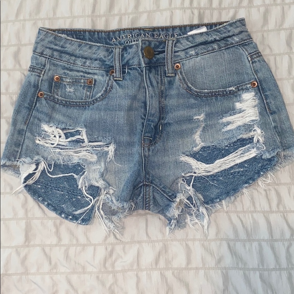 American Eagle high waisted shorts